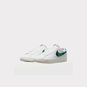 Nike - Baskets Homme Blazer Low 77 Tartan - Blanc/Vert