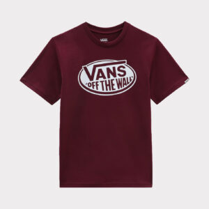 VANS - T-Shirt Junior Of The Wall - Bordeaux